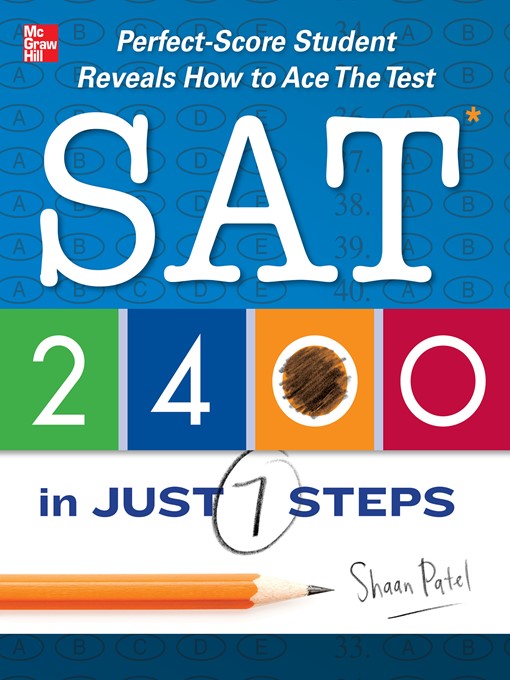 Title details for SAT 2400 in Just 7 Steps by Shaan Patel - Wait list